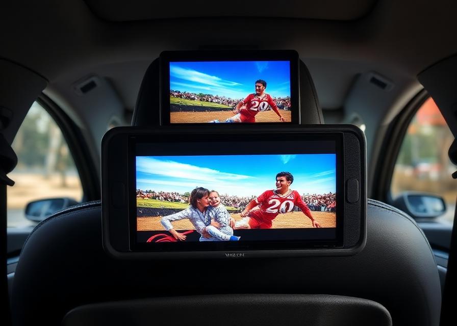 Rear Seat Entertainment installation in Carroll, Iowa